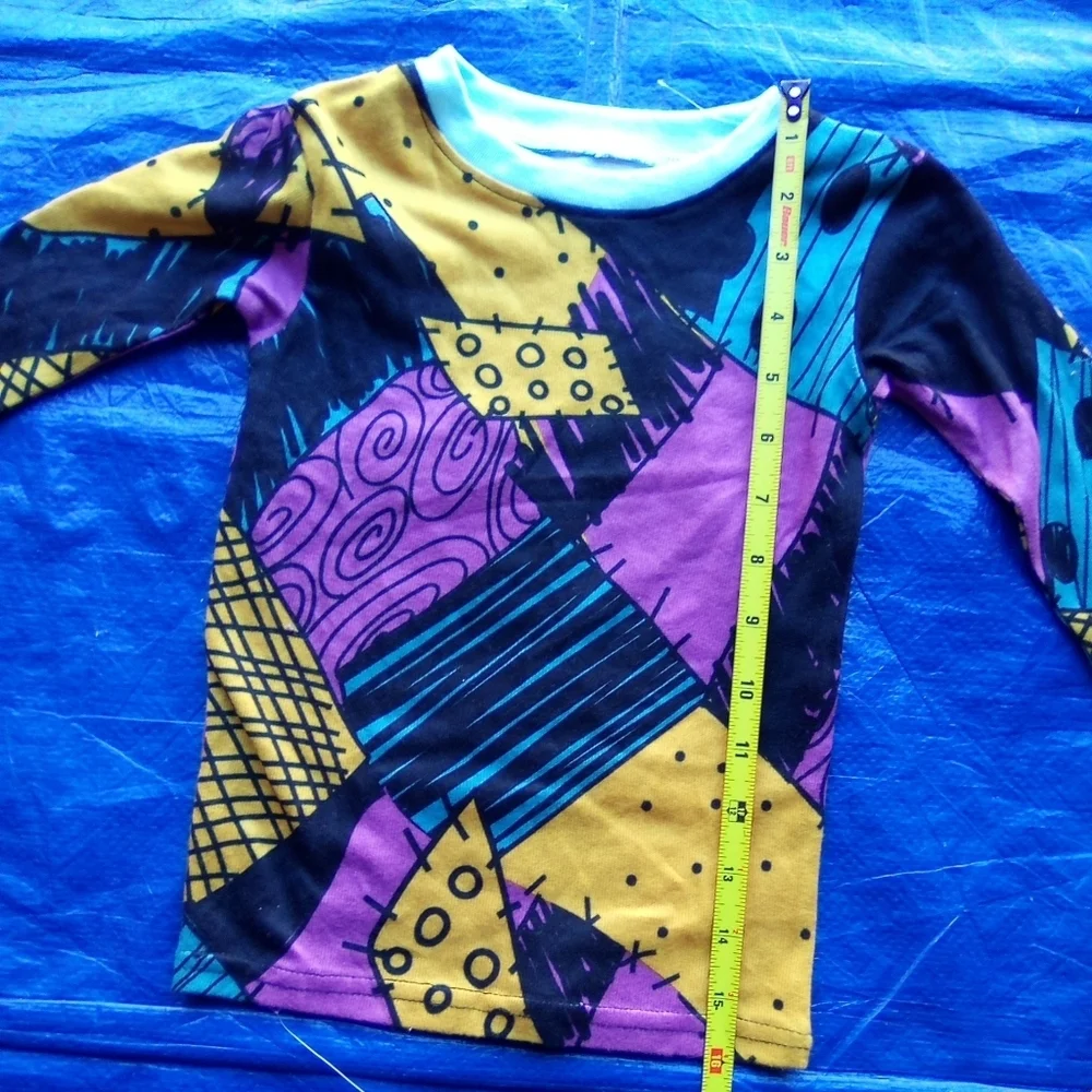 Jack Skelton Colorful Kids Pajamas Set